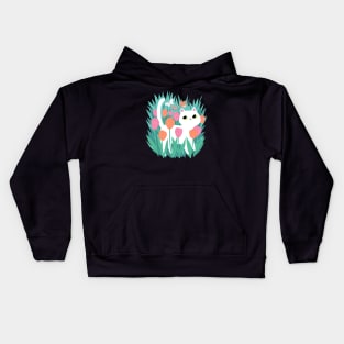 White Cat Kids Hoodie